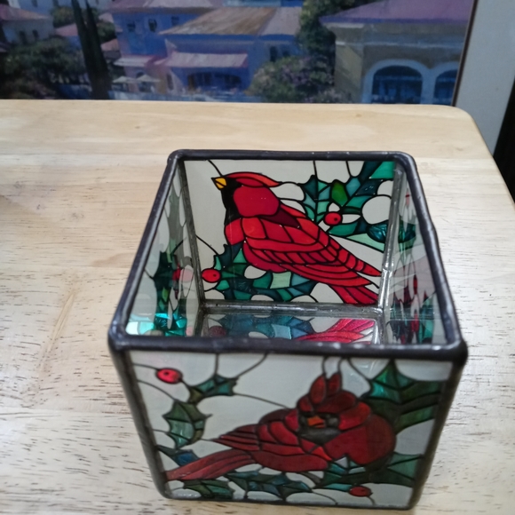 🌇JOAN BAKER DESIGN. VOTIVE CANDLE HOLDER,3"×3" RAREFIND 🔍🆕🌅 - Picture 5 of 8